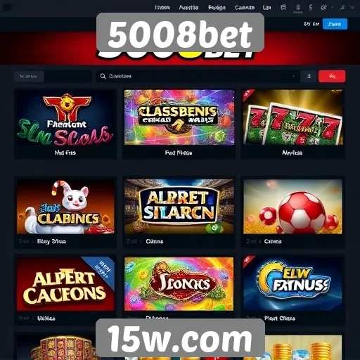 Análise das ofertas de jogos no 5008bet