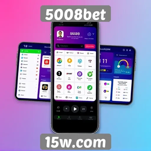 Interface e usabilidade do site 5008bet