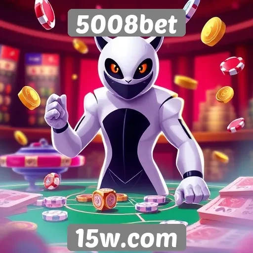 5008bet oferece variedade de jogos de cassino online